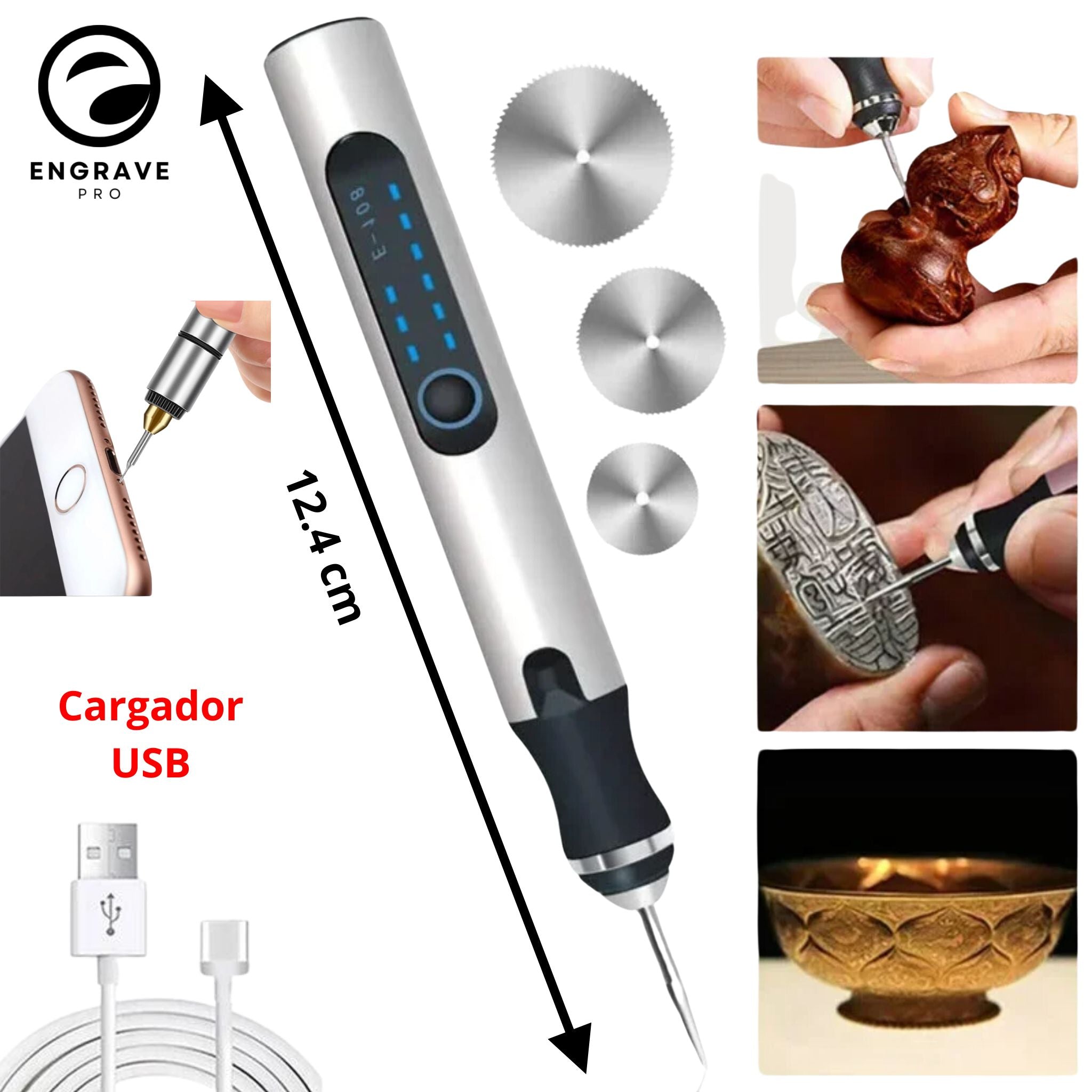 Engrave Pro: Grabadora eléctrica